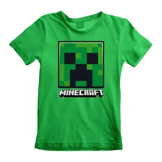 Dětské tričko Minecraft s potiskem Creeper face