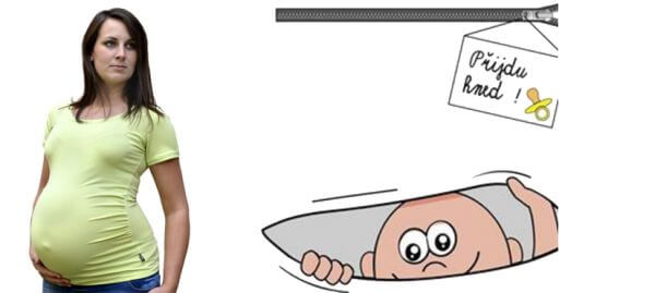 Potisk těhotenských triček náhled