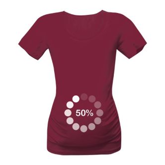 Těhotenské tričko s potiskem Načítání 50 %