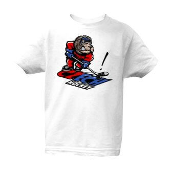 Dětské tričko s potiskem Czech hockey