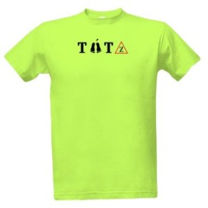 Tričko s potiskem Táta začátečník