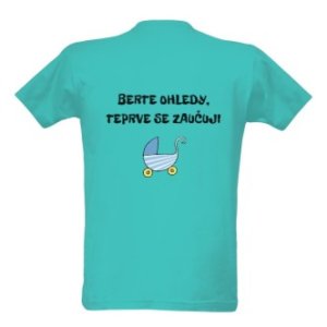 Tričko pro tátu s potiskem Začátečník