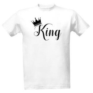 Tričko s potiskem King