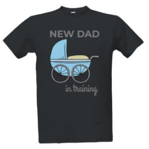 Tričko s potiskem pro tatínky New dad in training