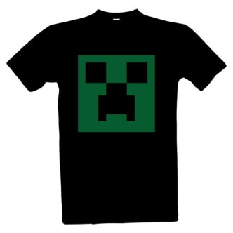 Tričko s potiskem Creeper Minecraft