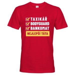 Pánské tričko s potiskem Nejlepší táta