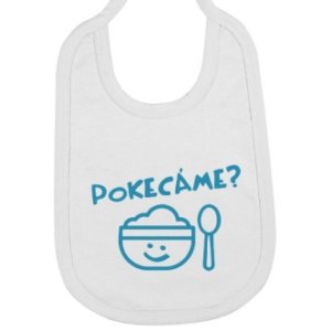 Dětský bryndák s potiskem Pokecáme