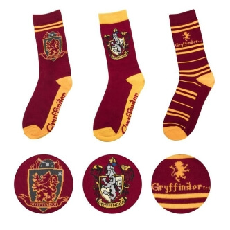 Sada ponožky s potiskem Harry Potter Nebelvír