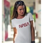 Dámské tričko NASA worm logo
