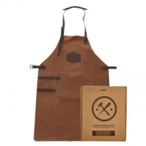 Zástěra ke grilování barva cognac