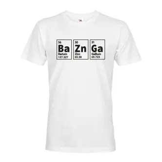 Pánské tričko s potiskem BaZinGa