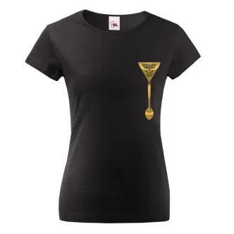 Dámské tričko s potiskem Řád zlaté vařečky