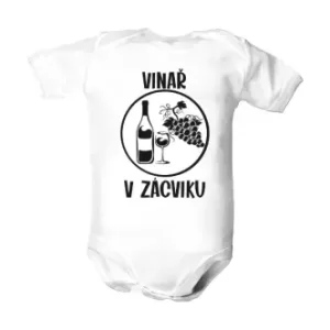 Dětské body s potiskem Vinař v zácviku