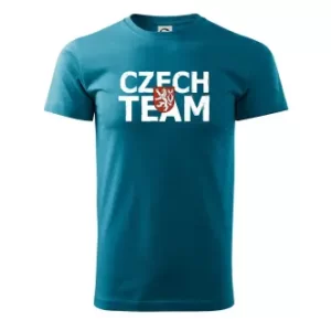 Tričko s potiskem Czech team - Český lev