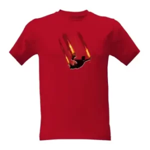 Tričko s potiskem Fortnite seskok
