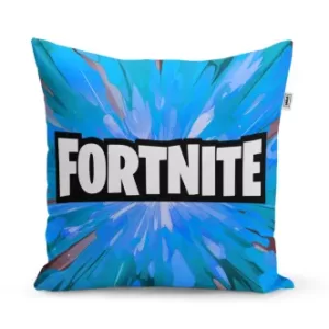 Polštář s potiskem Fortnite modrý