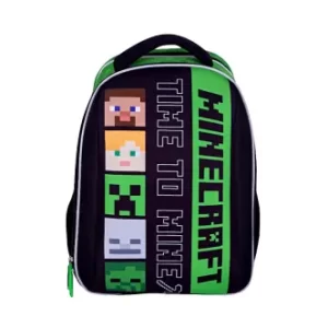 Školní aktovka pro prvňáčky s motivem Minecraft