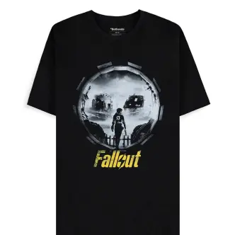 Fallout tričko s potiskem Vault 33: Into The Wasteland