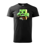Tričko s potiskem Blocks Mob