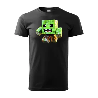 Tričko s potiskem Blocks Mob