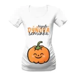 Těhotenské tričko s potiskem Nejezte dýňová semínka