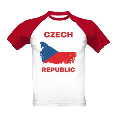 Tričko pro fanoušky s potiskem Czech Republic
