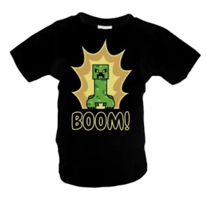 Dětské Tričko Minecraft s potiskem Boom!
