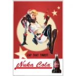 Nuka Cola – Plakát Fallout