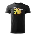 Tričko s potiskem Blocks Bee