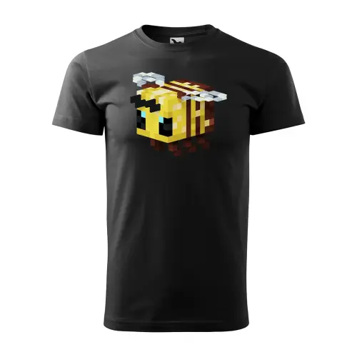 Tričko s potiskem Blocks Bee