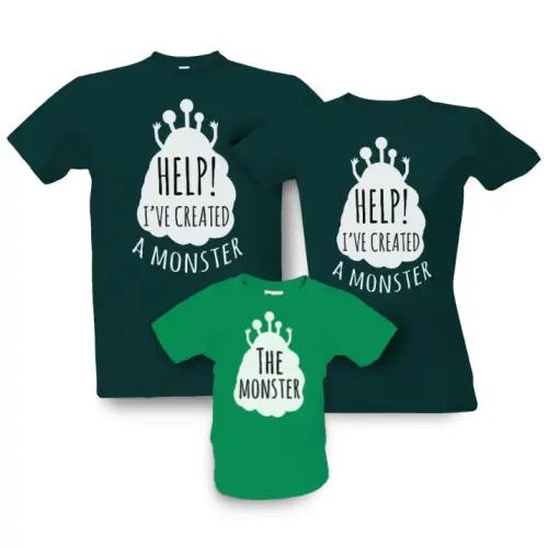 Trička s potiskem Příšerky