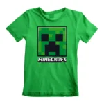 Dětské tričko Minecraft s potiskem Creeper Face