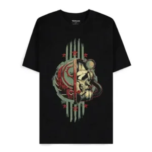 Fallout tričko s potiskem – Brotherhood Crest