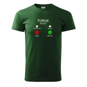 Tričko s potiskem Fotbal volá