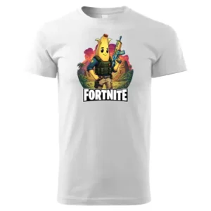 Dětské tričko s potiskem Peely Fortnite